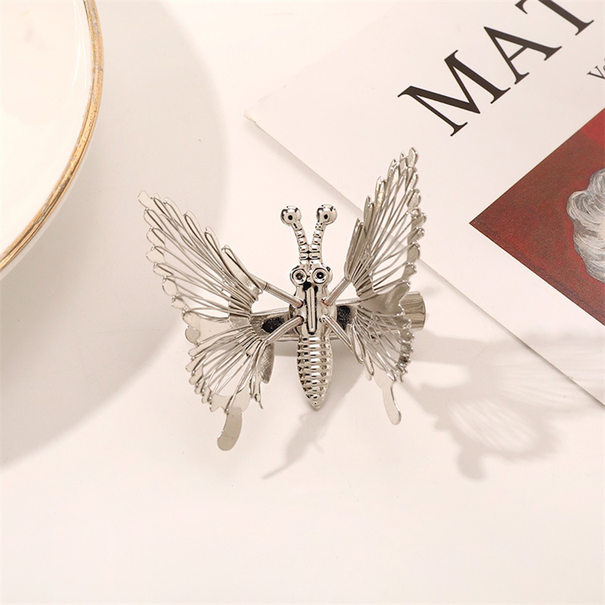 Chris Rubin Butterfly Barrette