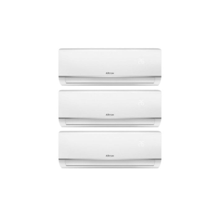 Pompe à chaleur réversible tri-split AIRTON - A Poser Soi-meme - 2500W - 3500W - ReadyClim 3x4M