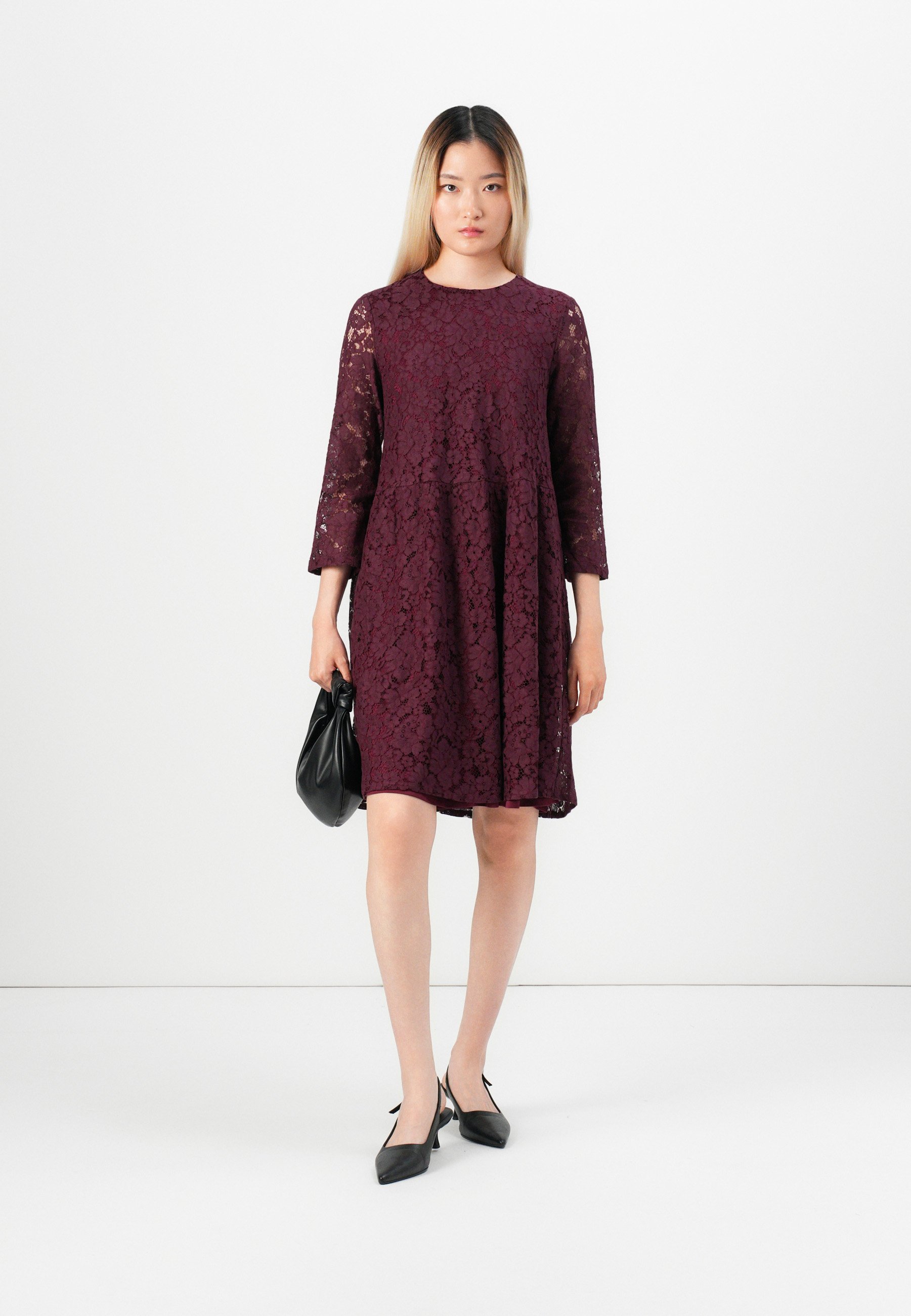 ONLY ONLMIKA LIFE LOOSE DRESS WVN - Dagjurk - wijnproeverij