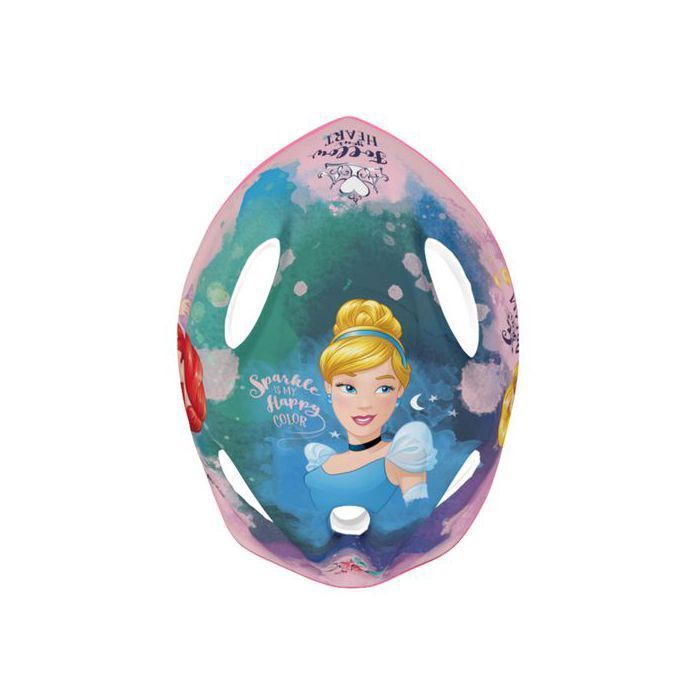 DISNEY Princess Girls' Safe Bike Helmet, Lightweight, Adjustable 52-56 cm