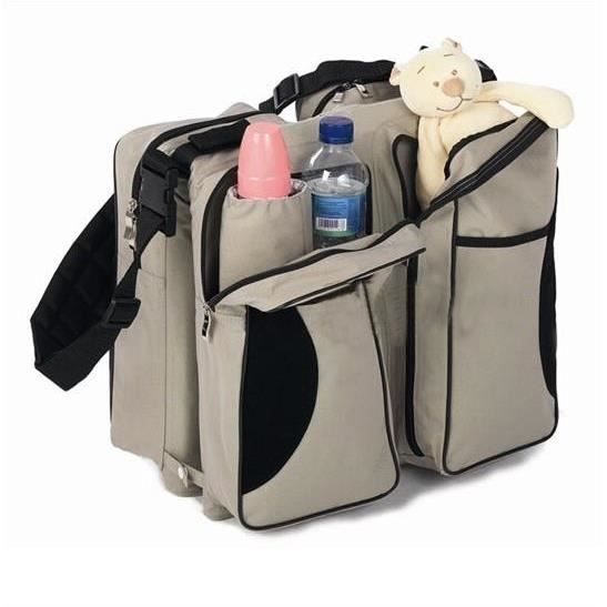 Bolso cambiador 3 en 1 para mamás - POPSPO - Bolso - Cuna de viaje - Estación