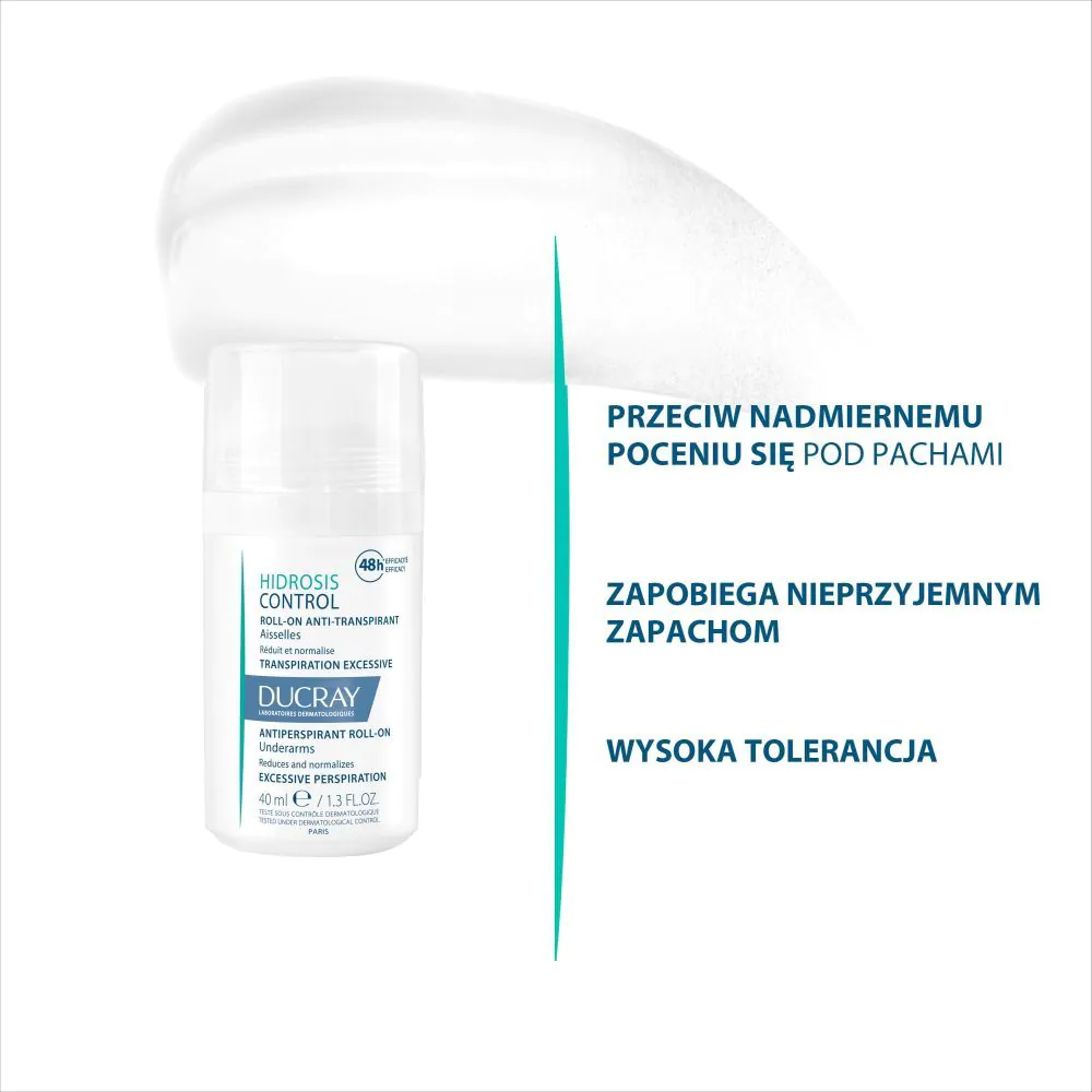 Ducray Hidrosis Control Antyperspirant w kulce