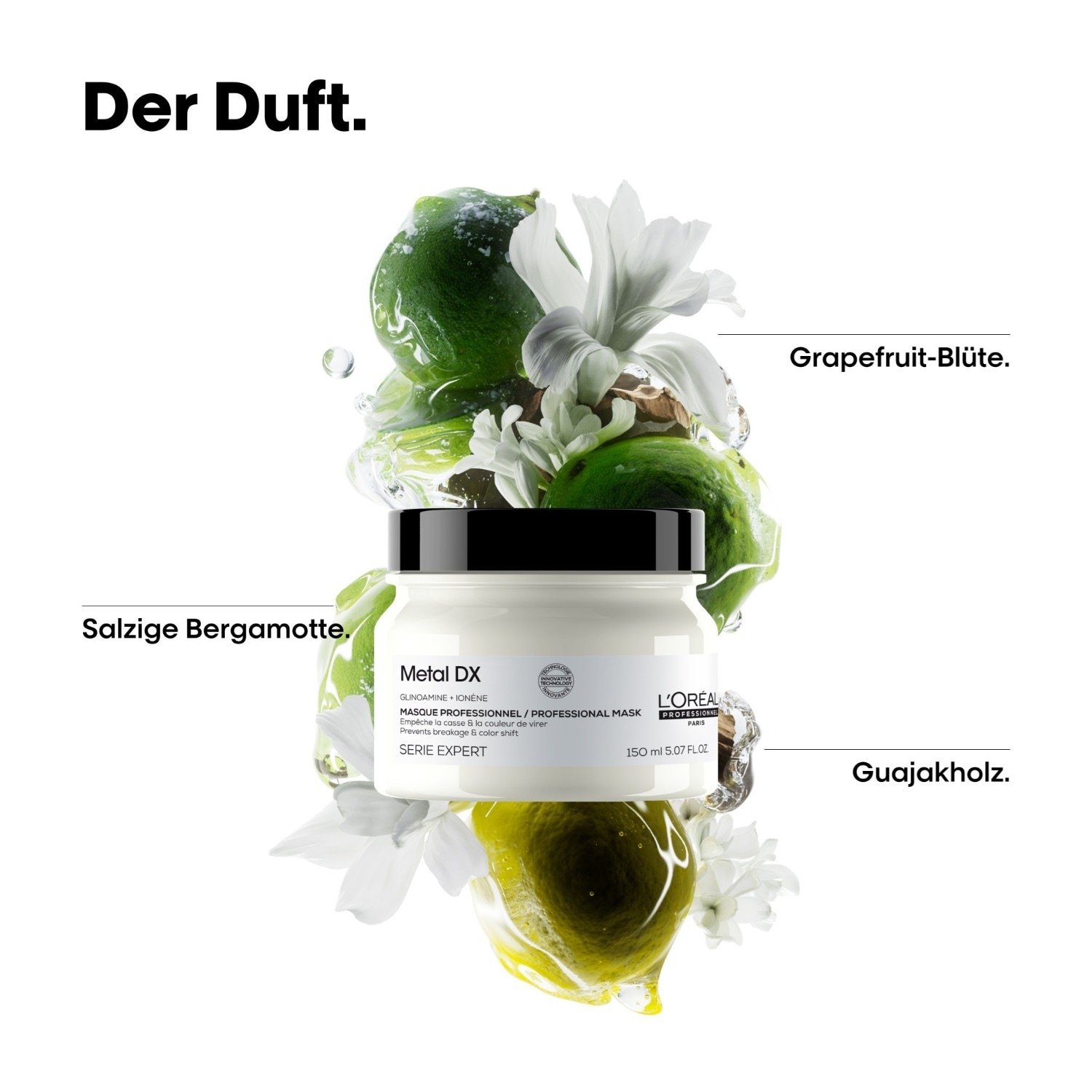 L'Oréal Professionnel Hair Mask Metal Detox Professional Mask - 150 ml