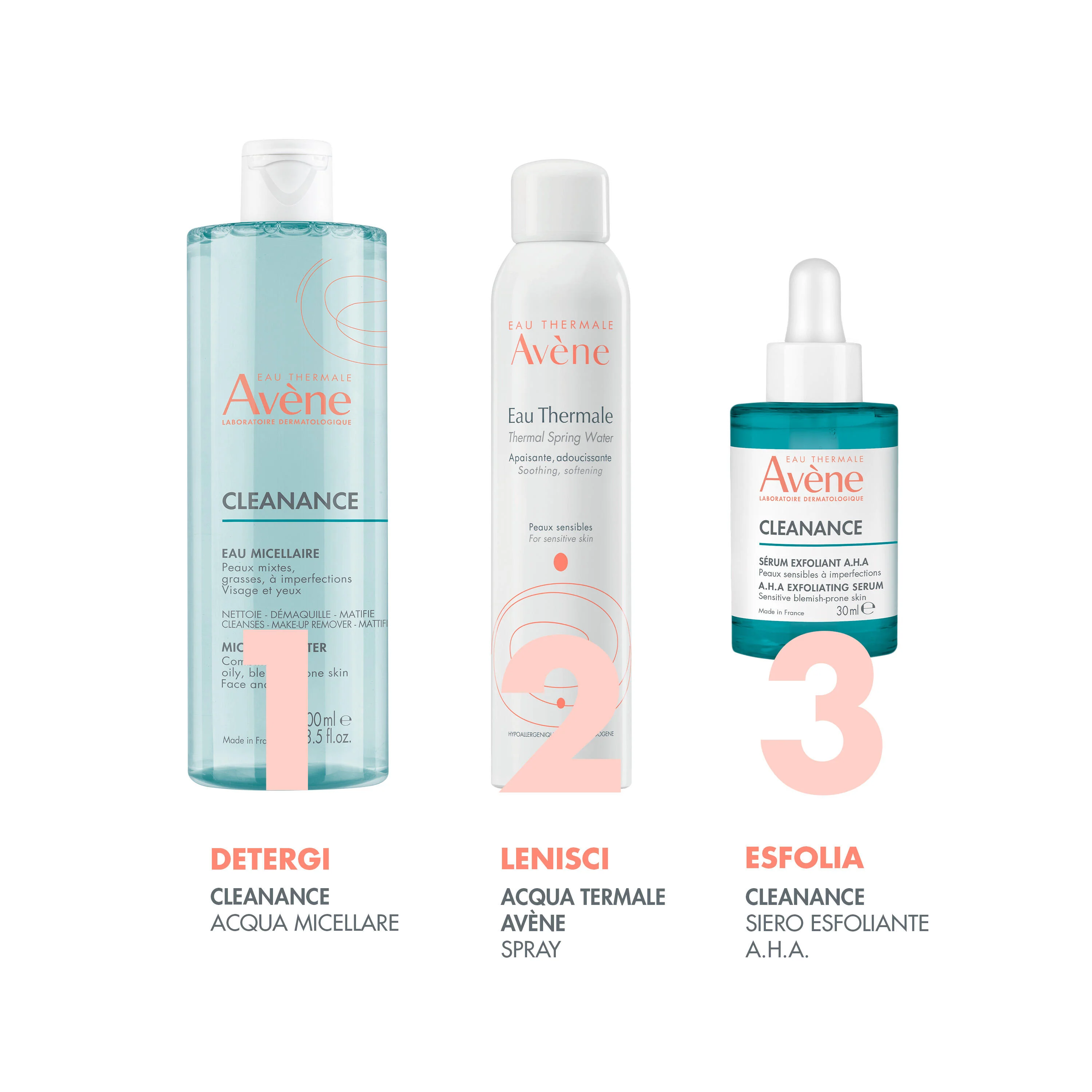 Cleanance Siero esfoliante A.H.A - Siero viso antimperfezioni, Esfoliante viso