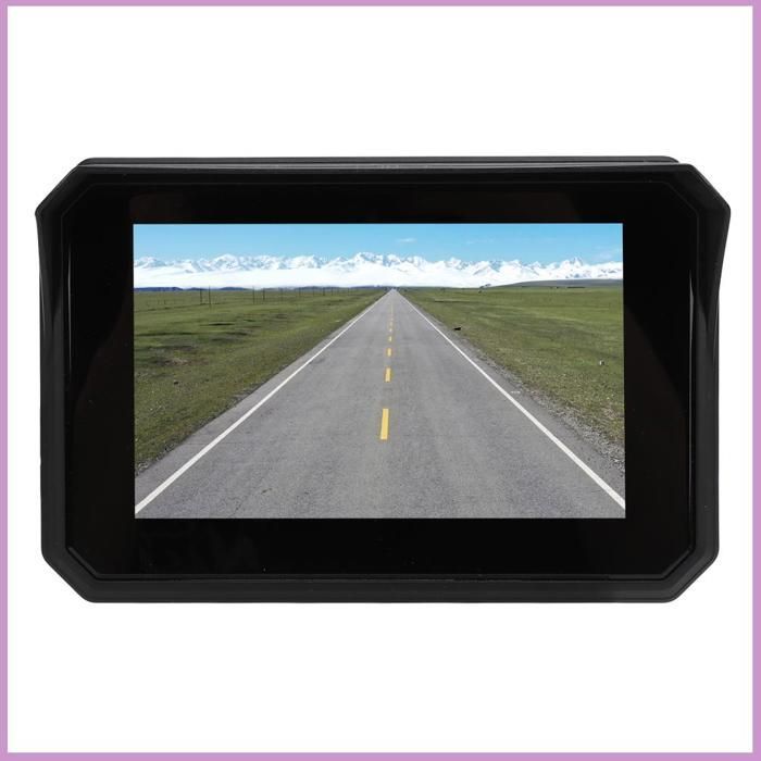 Navegador GPS para motocicleta Cocosity de 5 pulgadas, pantalla HD de 5 pulgadas, ideal para motocicletas.