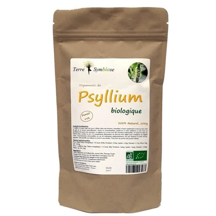 200g - Organic Psyllium Husks