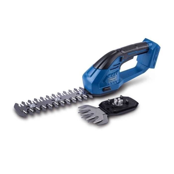 Pack Coupes-bordures/taille-haiesC-HTGS200-X - lame acier trempé - SCHEPPACH 20V IXES + batterie 2Ah + chargeur