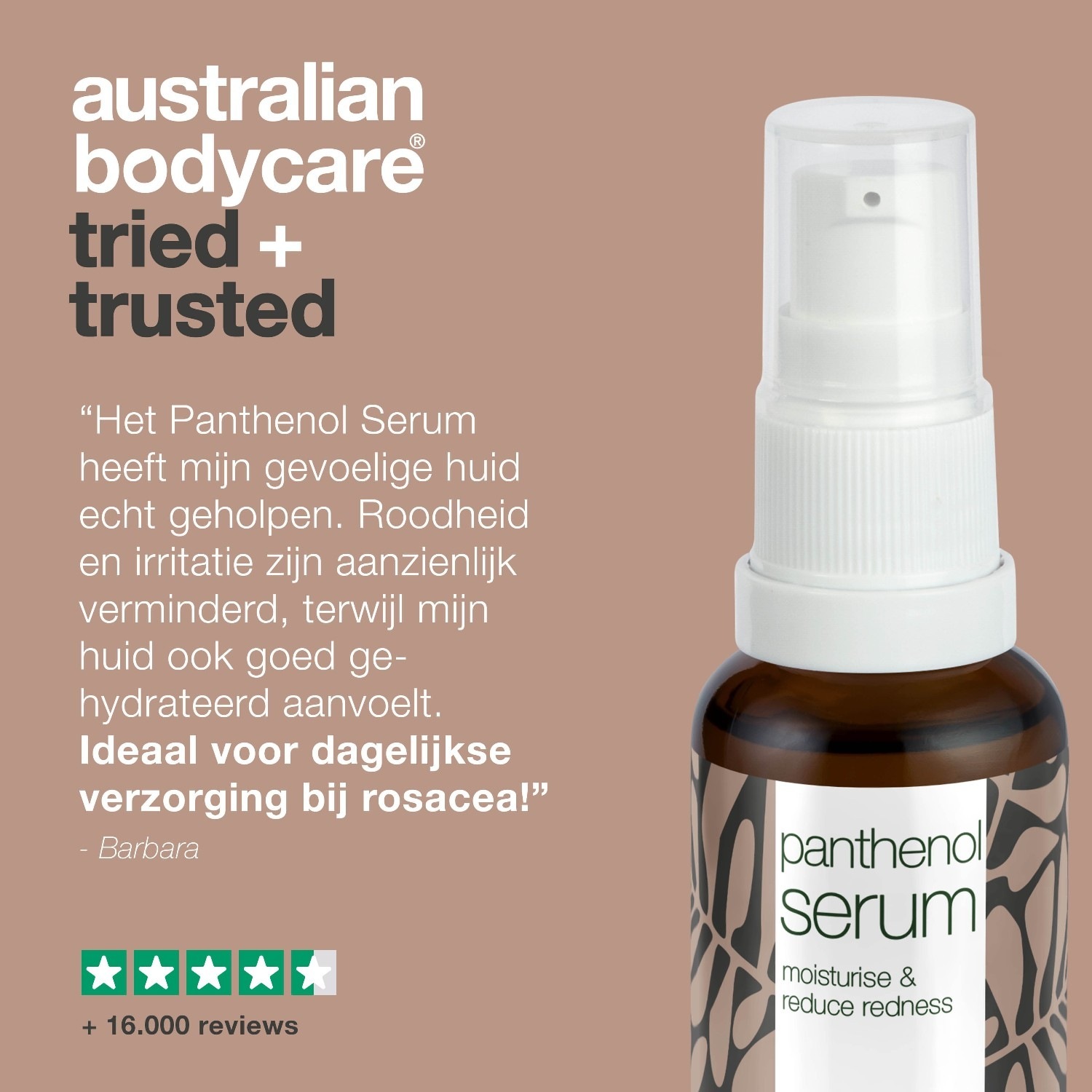 Hydratačné sérum Australian Bodycare s pantenolom – 30 ml