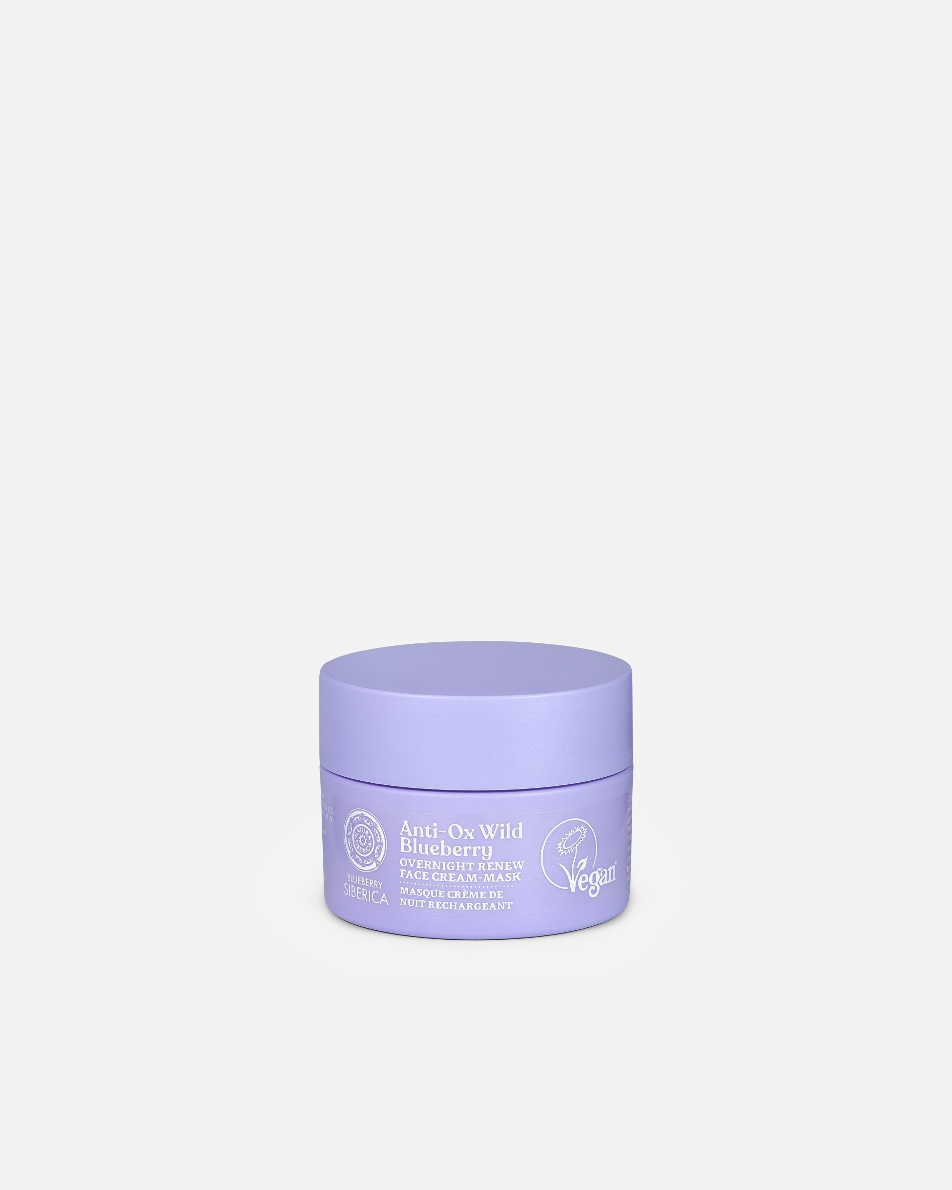 Natura Siberica Blueberry Siberica Masque Crème de Nuit Rechargeant