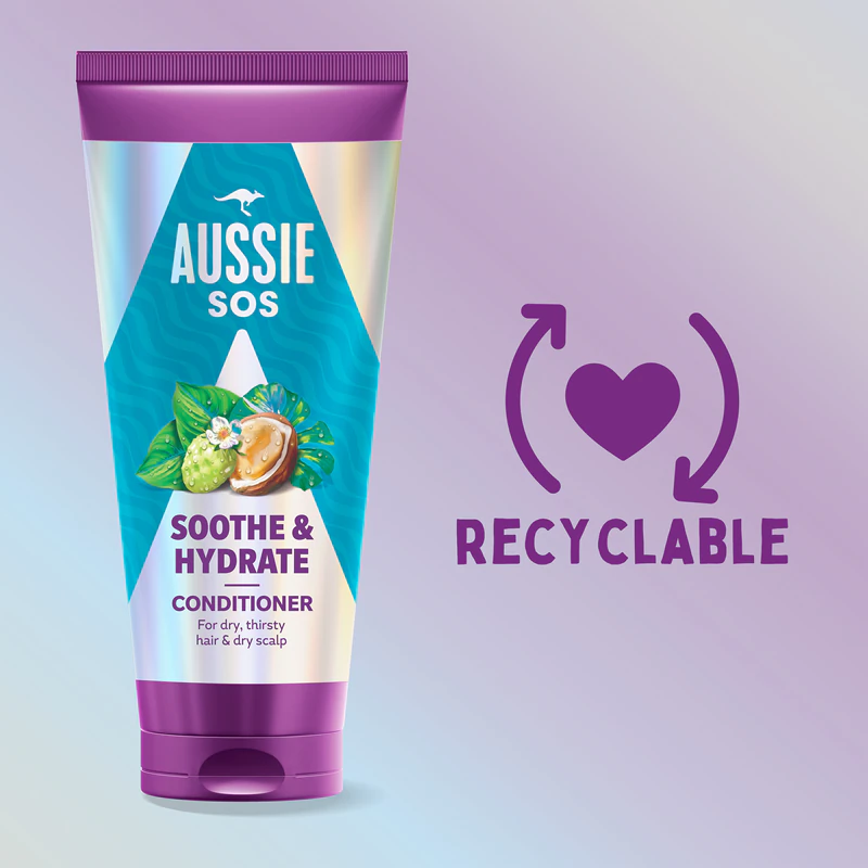 Inovatívna hydratačná sada na vlasy Aussie SOS Sooth & Hydrate