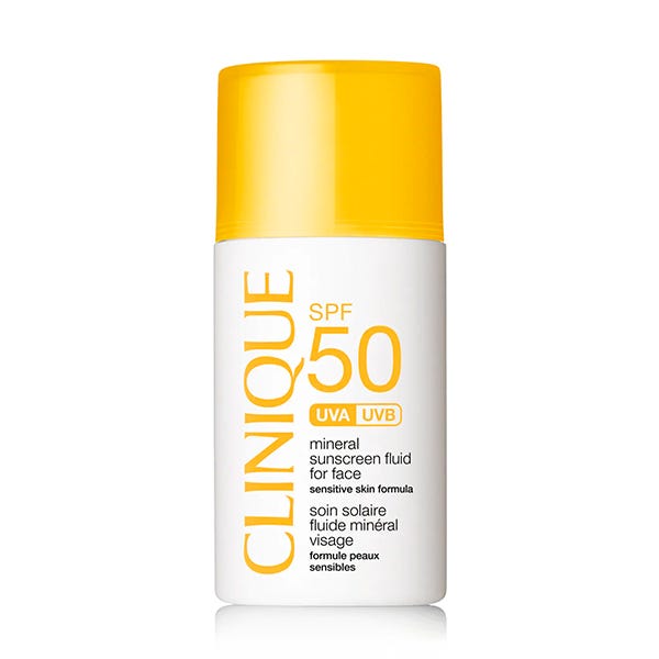 Mineral solcremevæske til ansigtet SPF50 | 30 ml