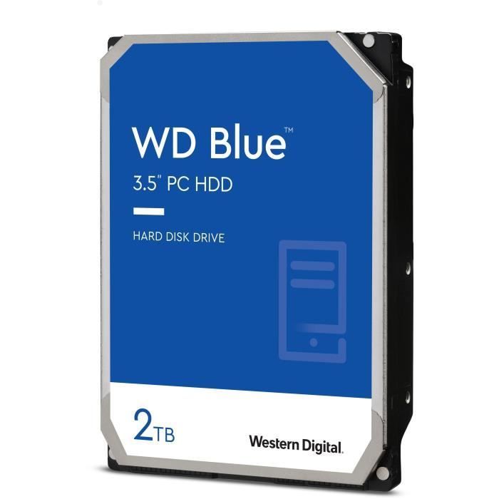 WD Blue™ - Disco rigido interno - 2 TB - 7200 RPM - 3,5