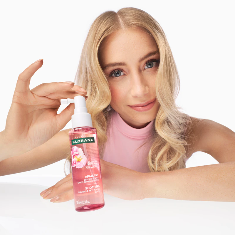 Klorane Peony Soothing Calming & Anti-Itching Serum: een verzachtend serum voor de gevoelige en geïrriteerde hoofdhuid.