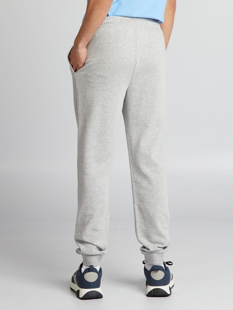 Fleece joggingbroek - GRIJS