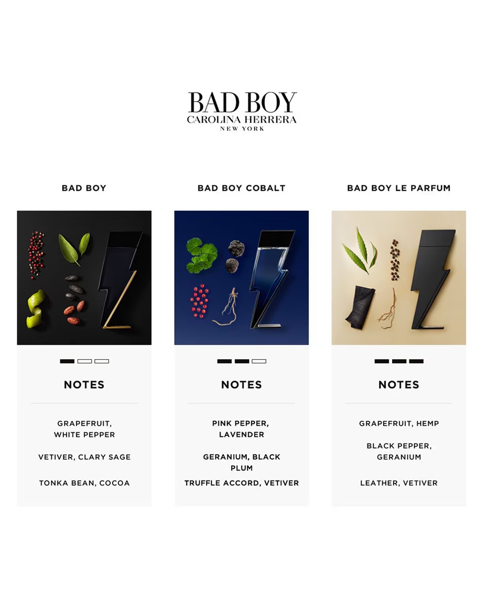 CAROLINA HERRERA BAD BOY EAU DE TOILETTE