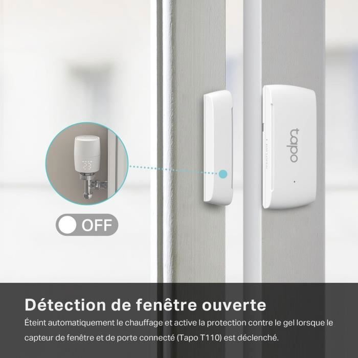 Vanne thermostatique connectée TP-LINK KE100 KIT thermostatique