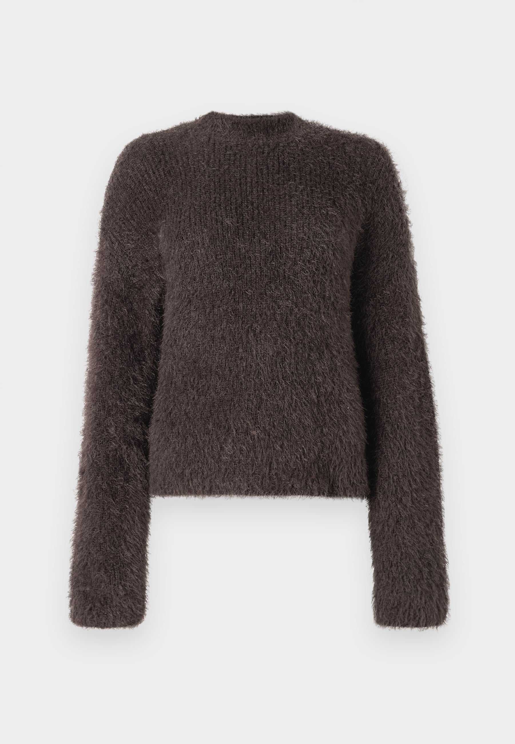 SOLO SU LLULU HIGHNECK - Maglione - marrone foca