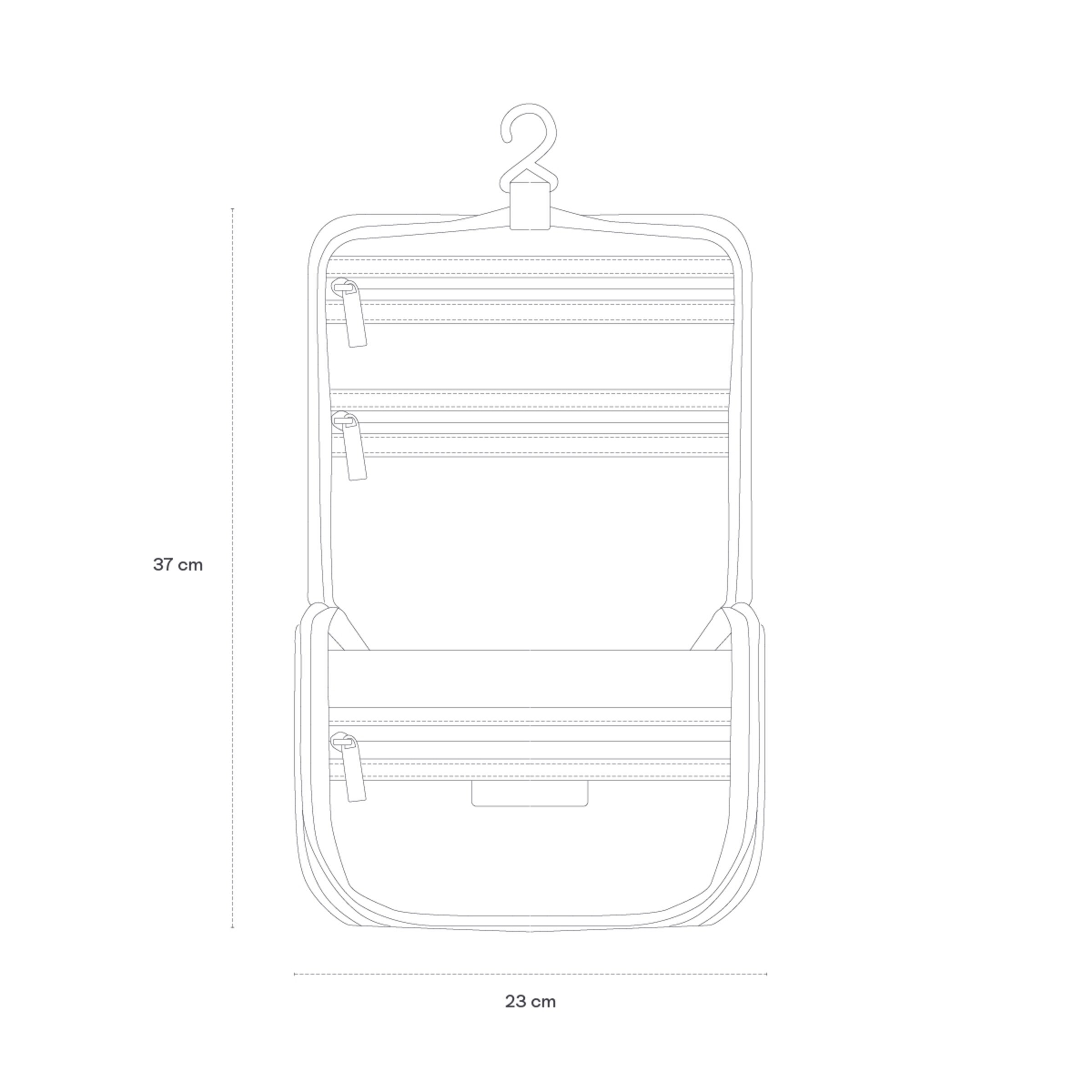 Trousse de toilette Bali entièrement noire par Mariefeandjakesnow