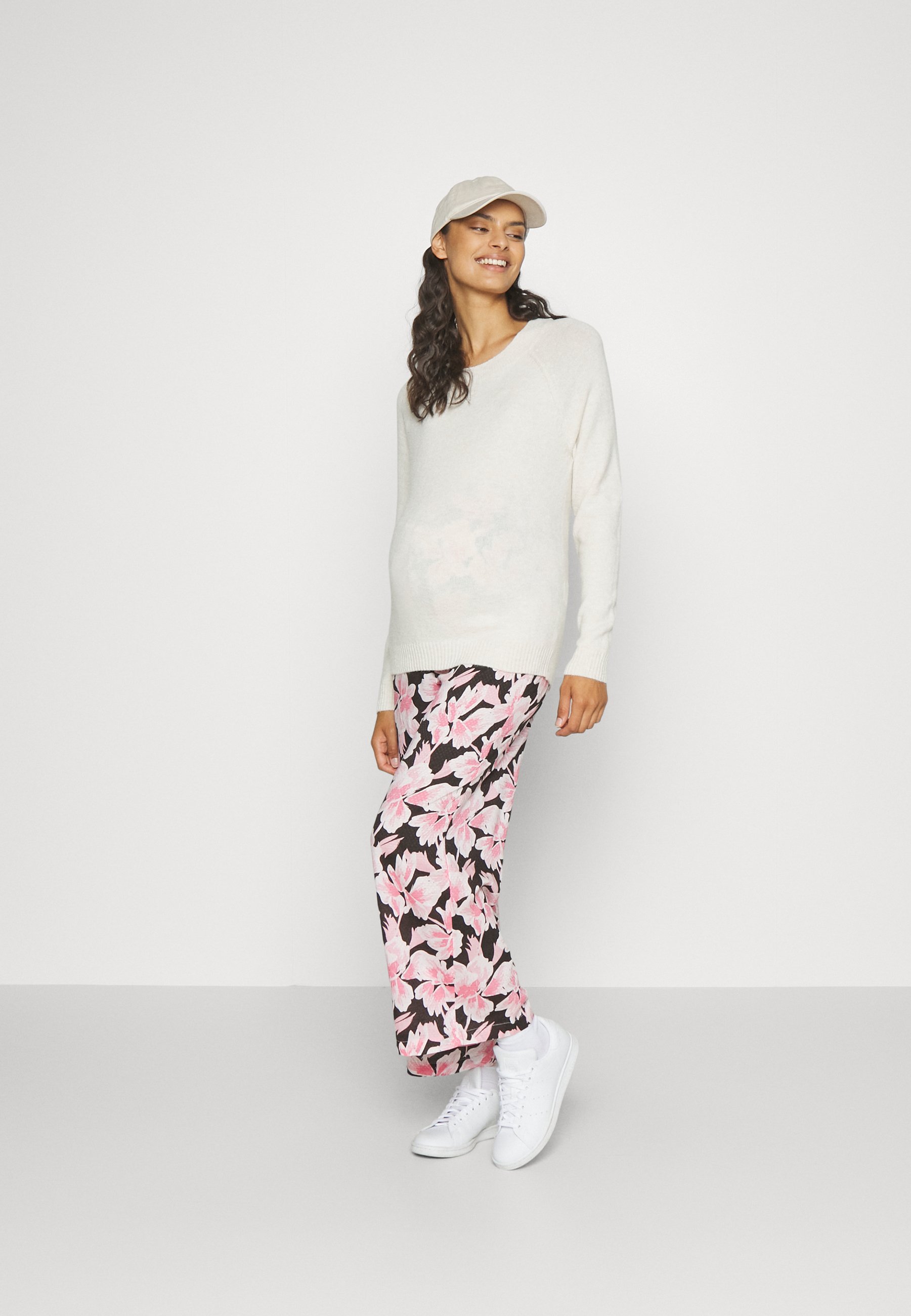Vero Moda Umstandspullover VMMDOFFY LS O-NECK GA - Birke
