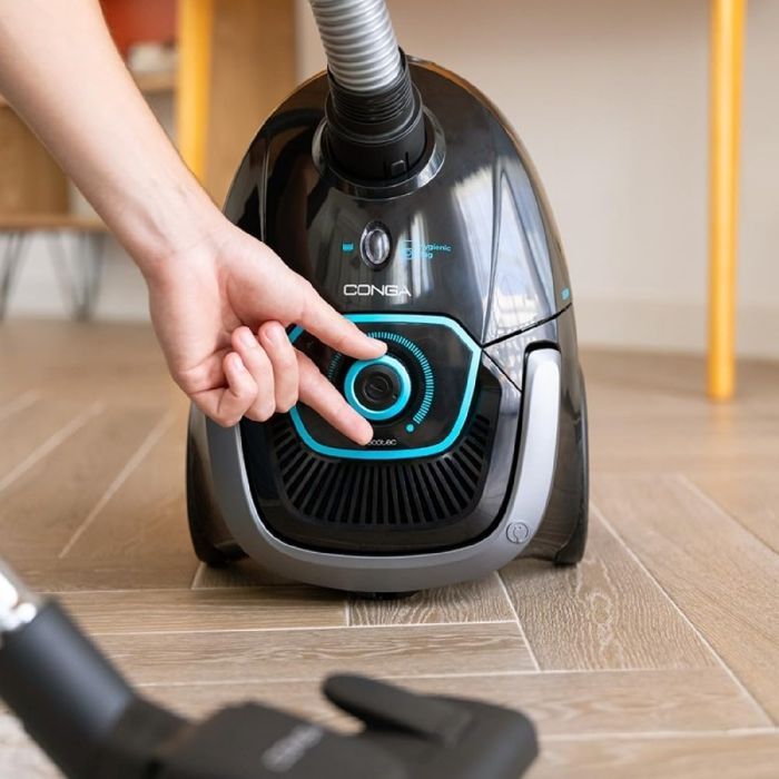 Cecotec Aspirateur Traîneau avec Sac de 2,5 L Conga Powerbag 2500 Plus. 850 W, Filtration Haute Efficacité
