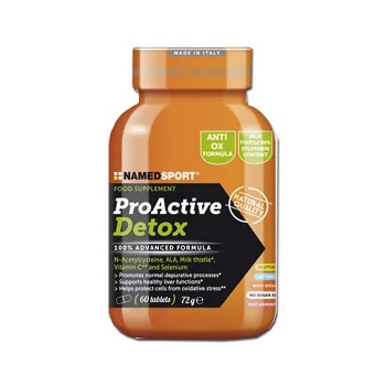 NAMED SPORT Proactive Detox 60 tabletten Voedingssupplement