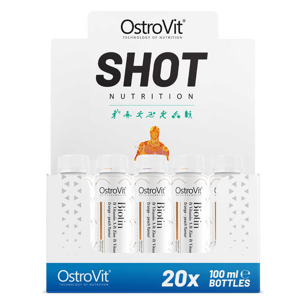 OstroVit Biotin-, Vitamin-A-, Zink- und Vitamin-B2-Spritze