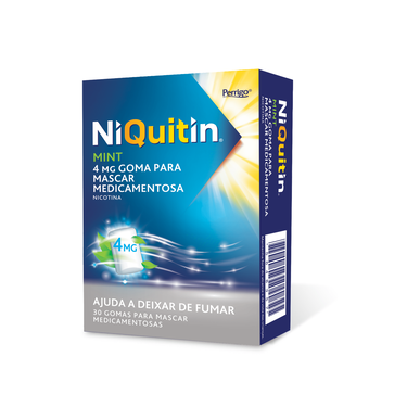 Niquitin Niquitin Fresh Mint-vingummi 4 mg 30 gummier 30 gummier