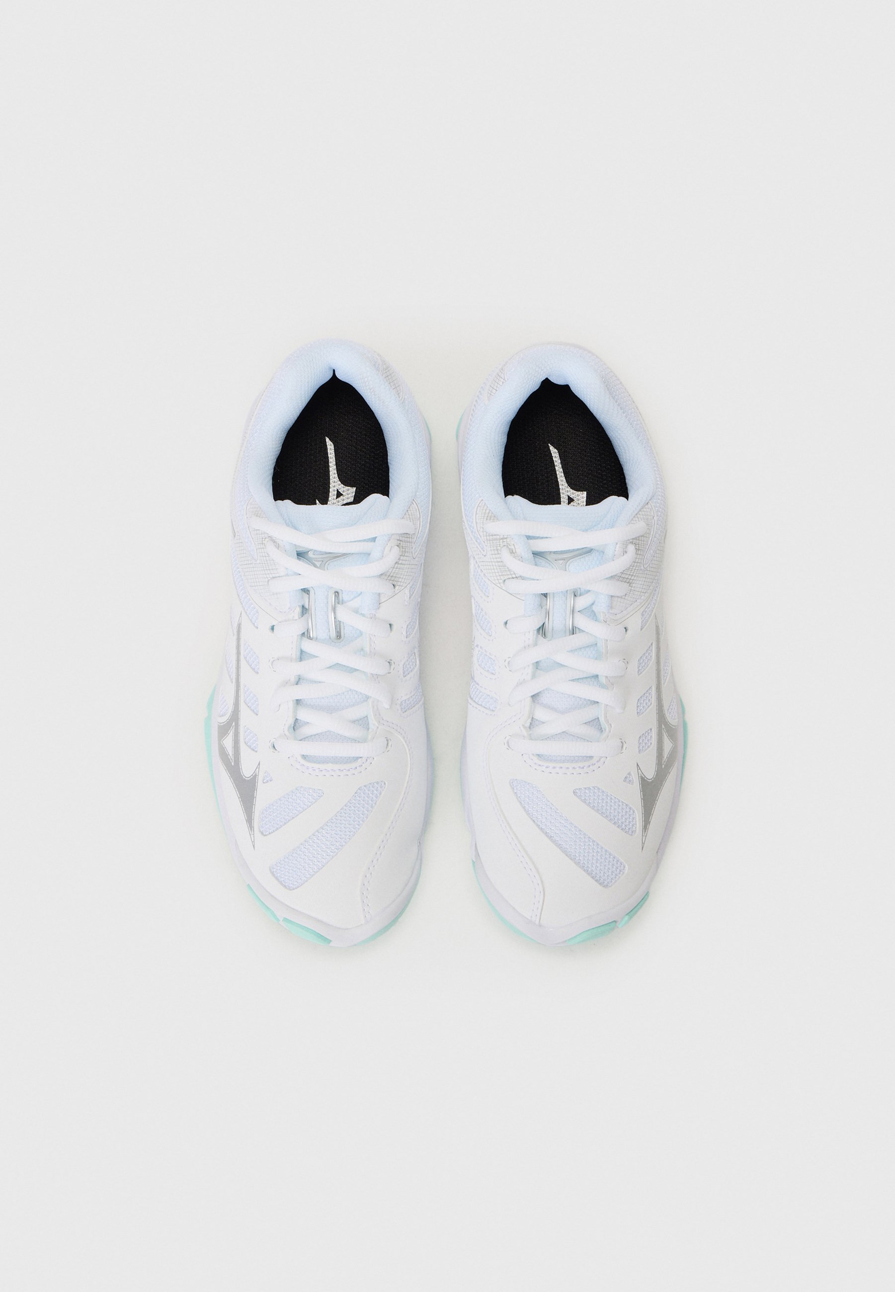 Mizuno WAVE VOLTAGE 2 - Lentopallokengät - valkoinen/sininen