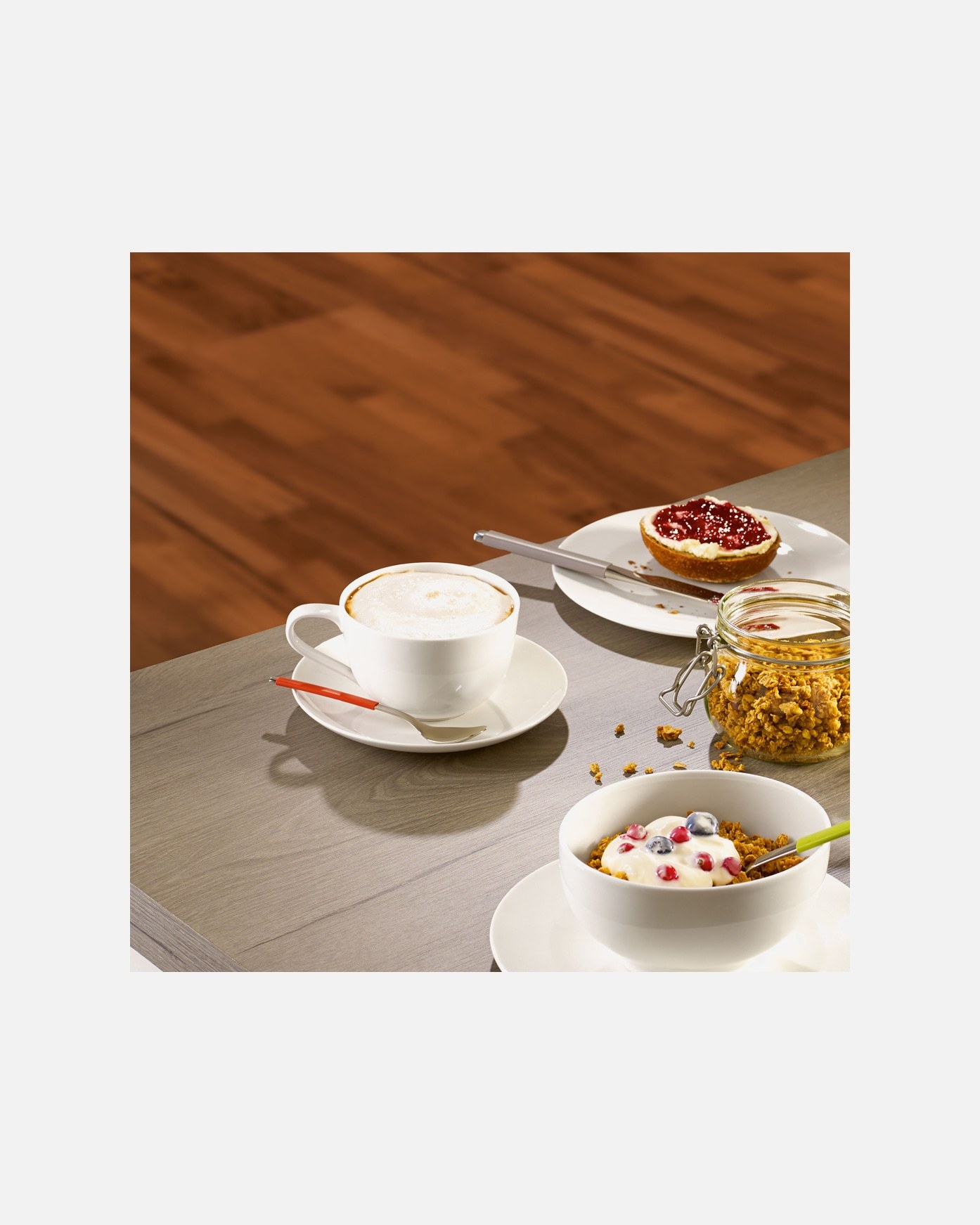 „Villeroy & Boch“ pusryčių puodelių rinkinys, 6 vnt., man – 1 vnt.