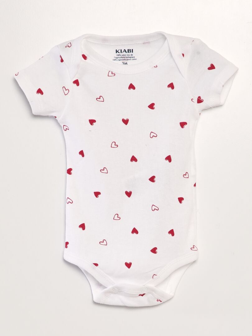 Set van 3 bodysuits - WIT