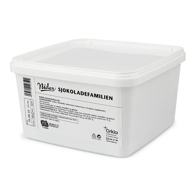 Nidar Chokladfamilj 1,4 kg