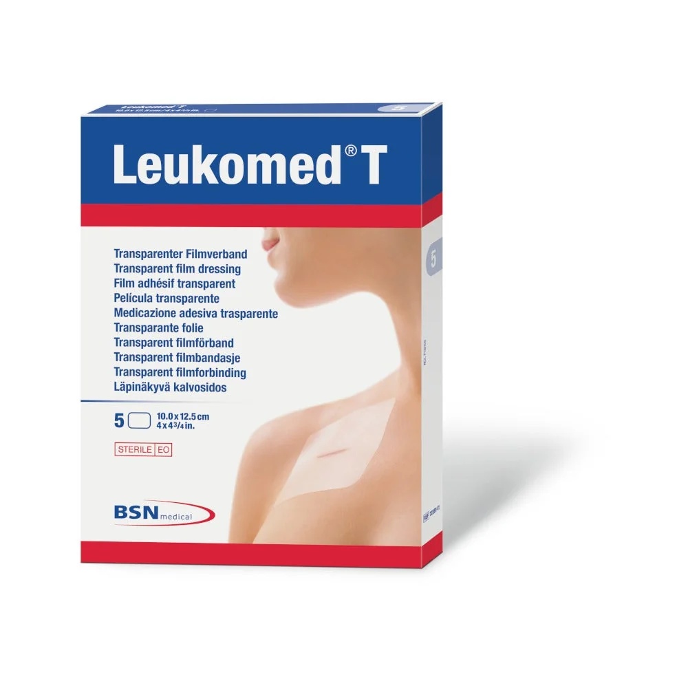 LEUKOPLAST Leukomed T 5x7,2 cm Transparante pleisters