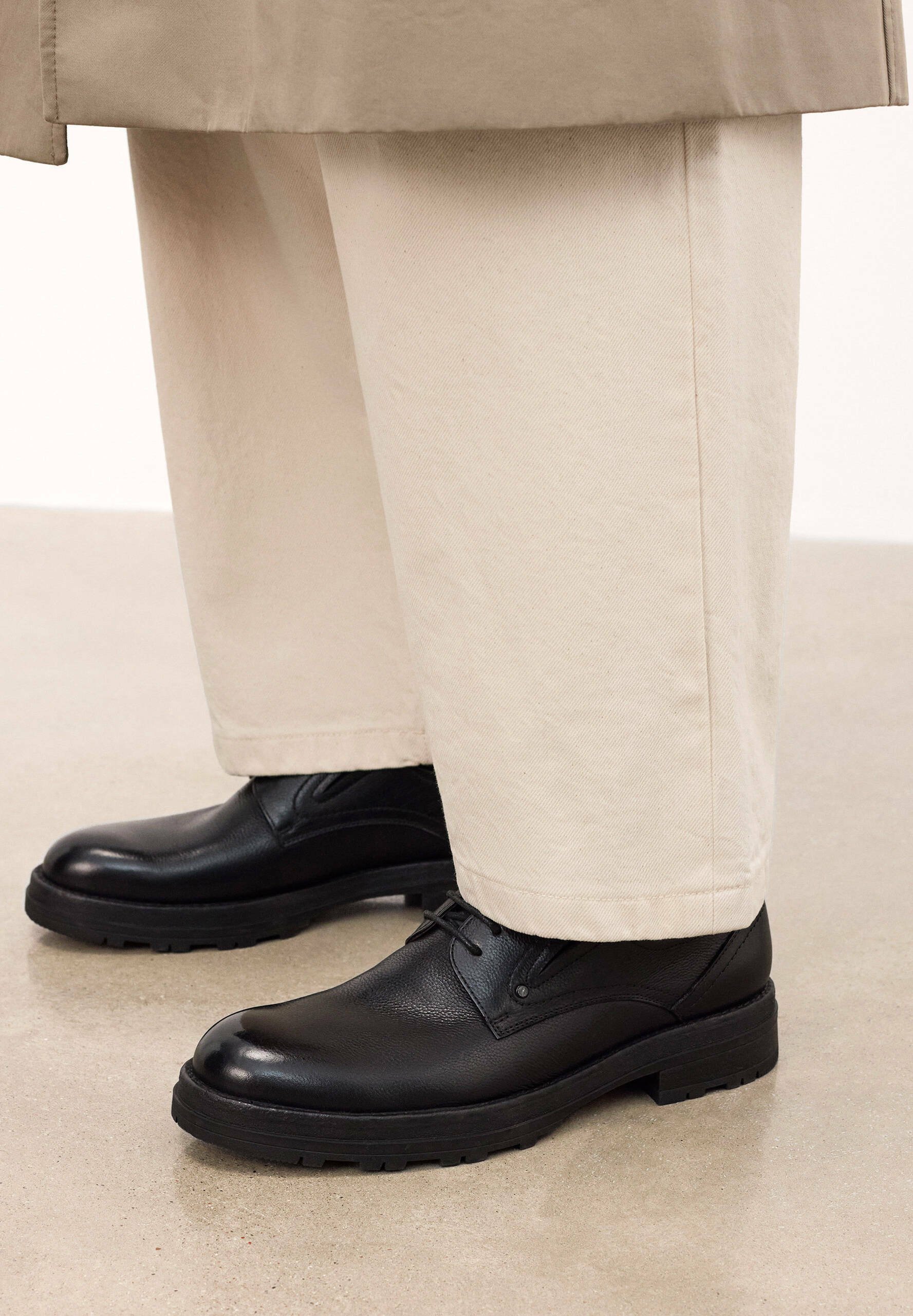 Kazar PAVELLI - Elegante veterschoenen - zwart