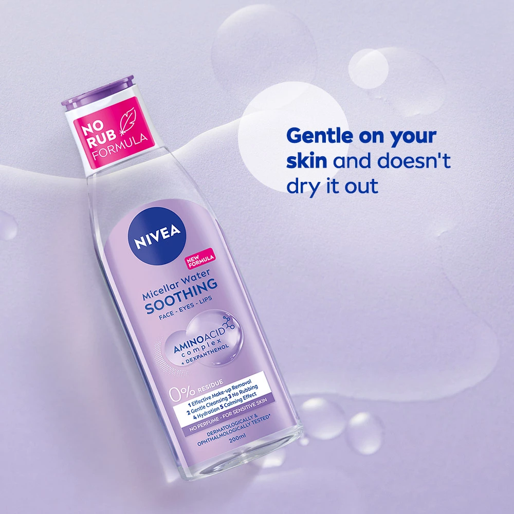 Micellás víz nyugtató hatású 200 ml - NIVEA