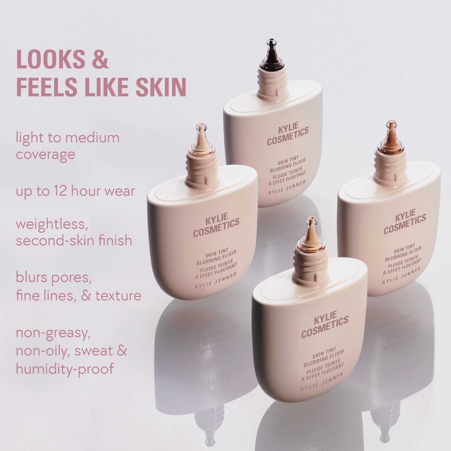 KYLIE COSMETICS tonālais krēms Kylie Cosmetics Skin Tint Blurring Elixir tonālais krēms - 2.5N, 30 ml - 30 ml