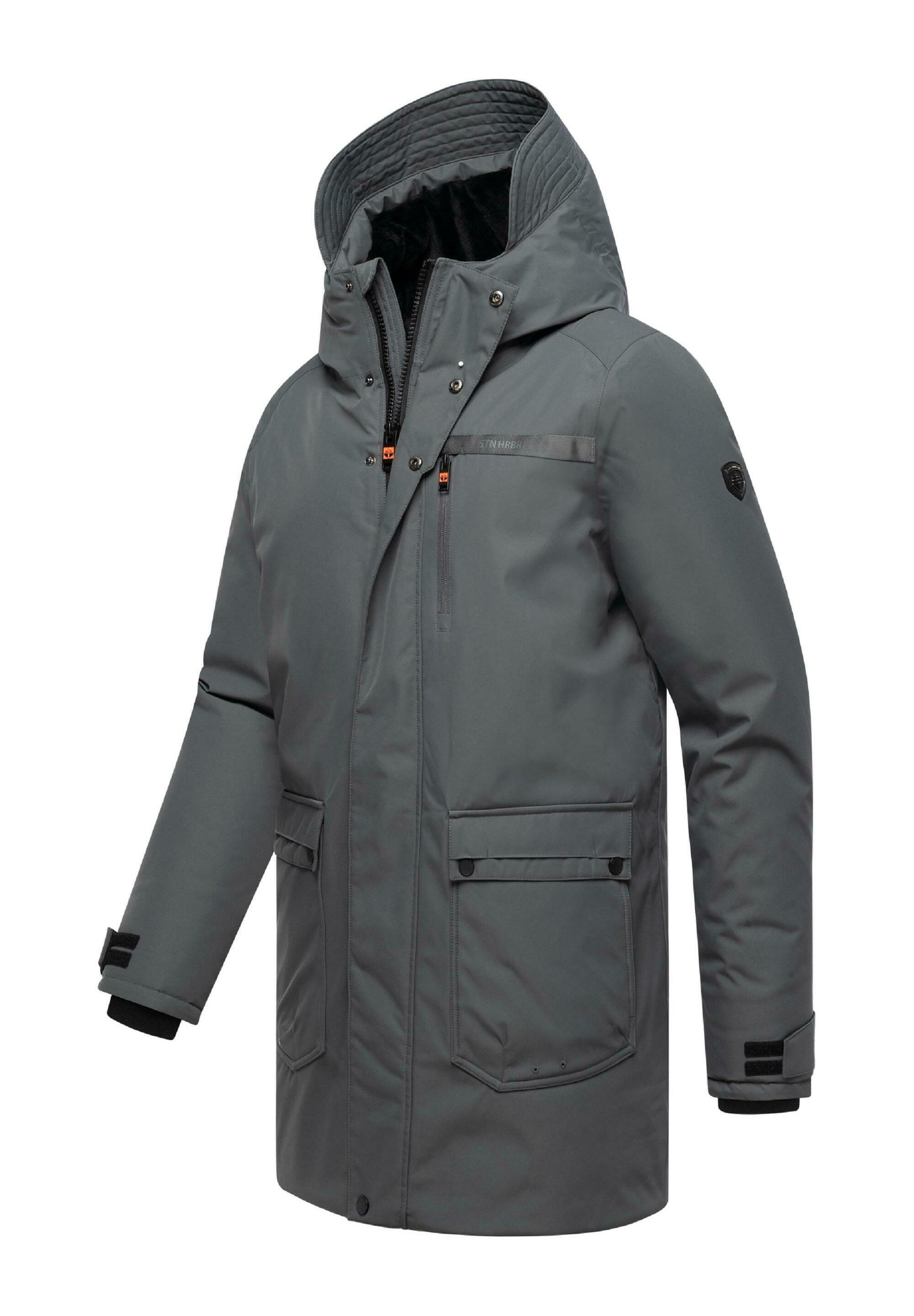 STONE HARBOUR Parka - donkergrijs