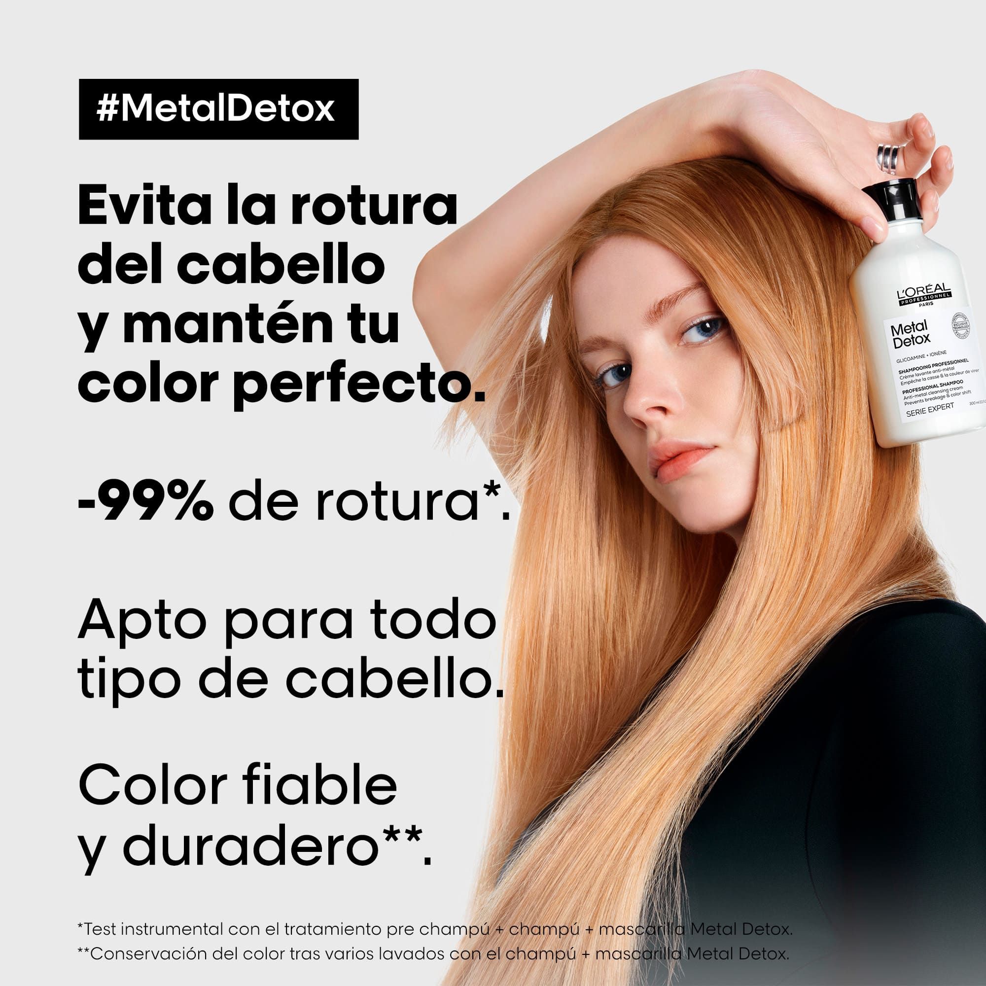 Serie Expert Metal Detox Anti-Metal šampon Šamponi za salone