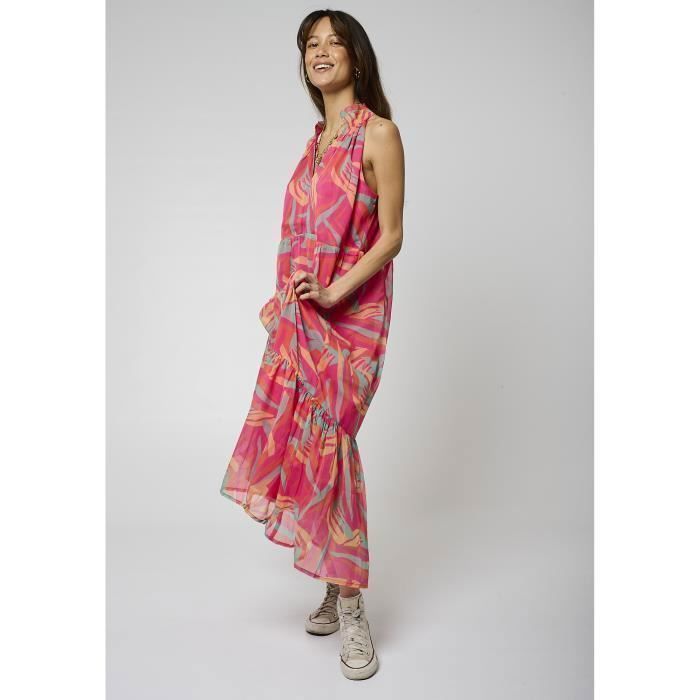 KAPORAL - Vestido largo estampado para mujer VADEZ