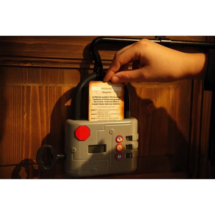 ESCAPE GAME - Jeu de société - DUJARDIN - Résolvez les énigmes pour sortir de la pièce avant la fin du temps imparti !