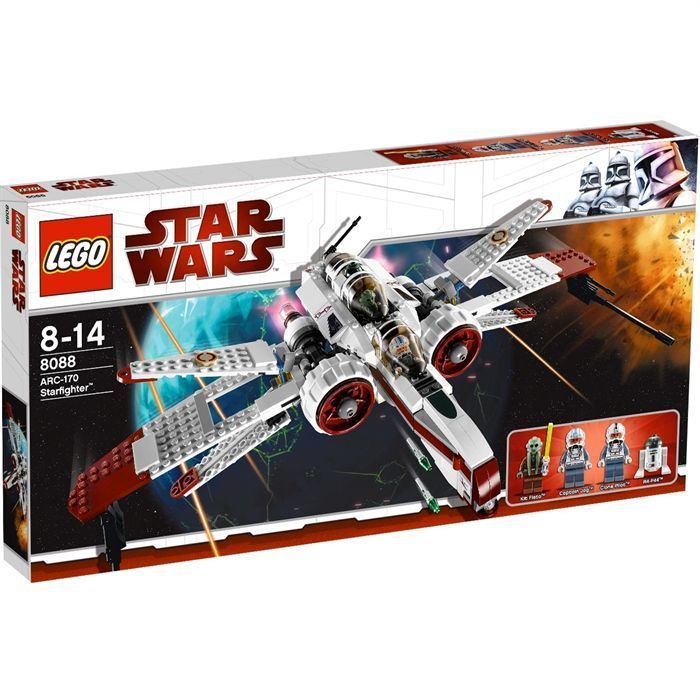 Lego Arc-170 Starfighter - LEGO - 8088 - Star Wars - Conjunto de construção infantil - Menino - A partir de 8 anos