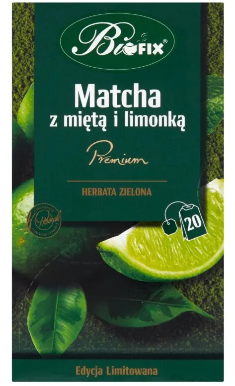 Bifix Herbata Matcha mięta-limonka