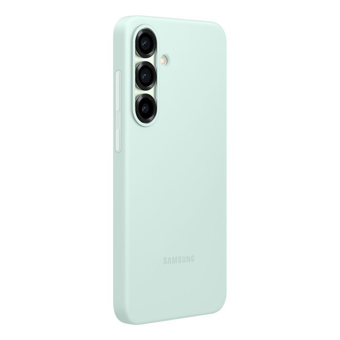 Galaxy S25+ Silicone Case - Aqua Green