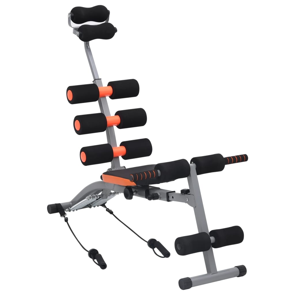  Vidaxl Bauchmuskeltrainer Schwarz