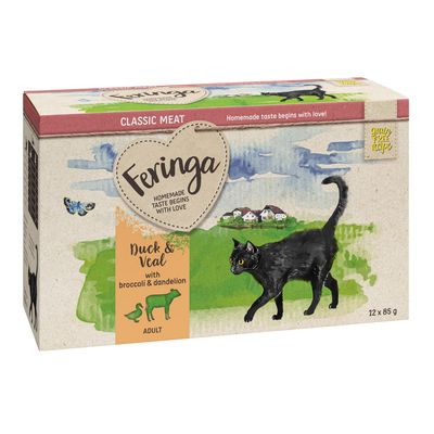 Klasyczne menu mięsne Feringa w saszetkach 12 x 85 g