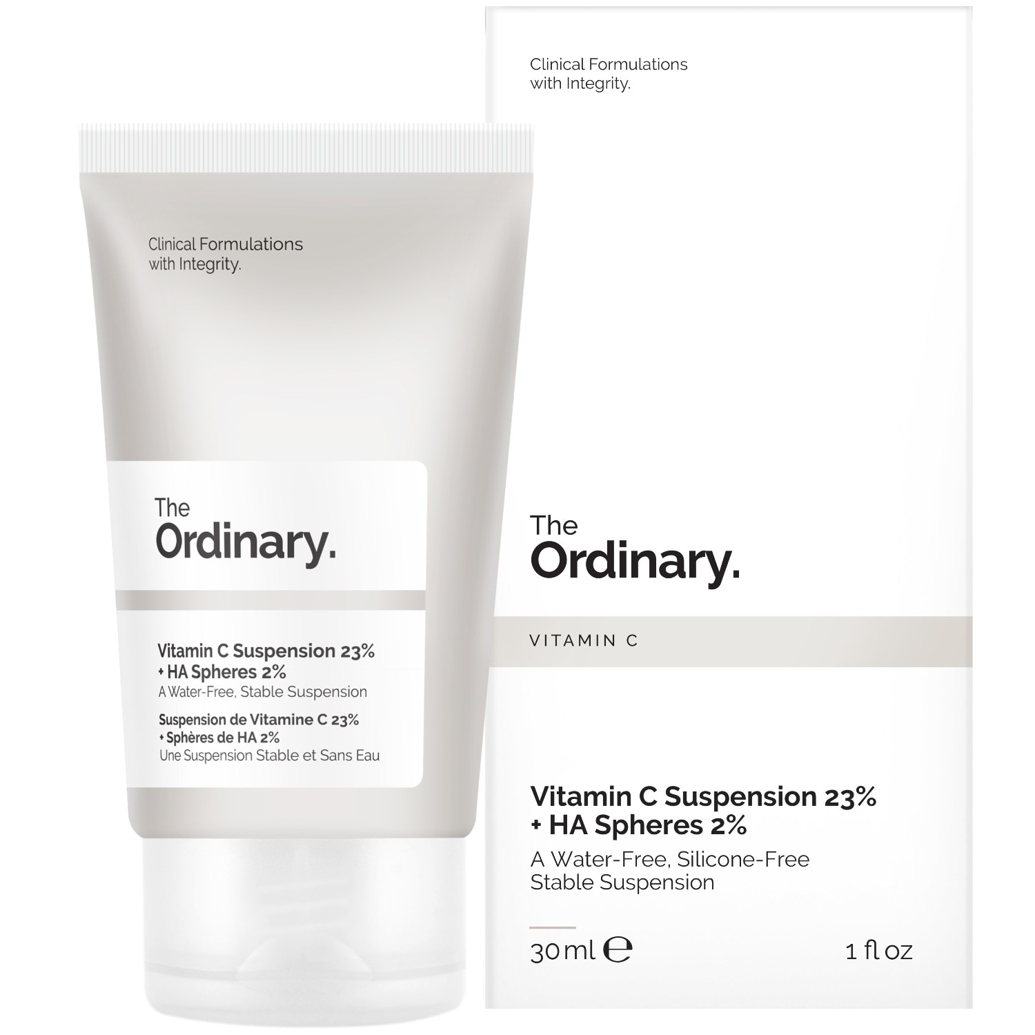 The Ordinary Suspension de Vitamine C 23% + Sphères d e HA 2%