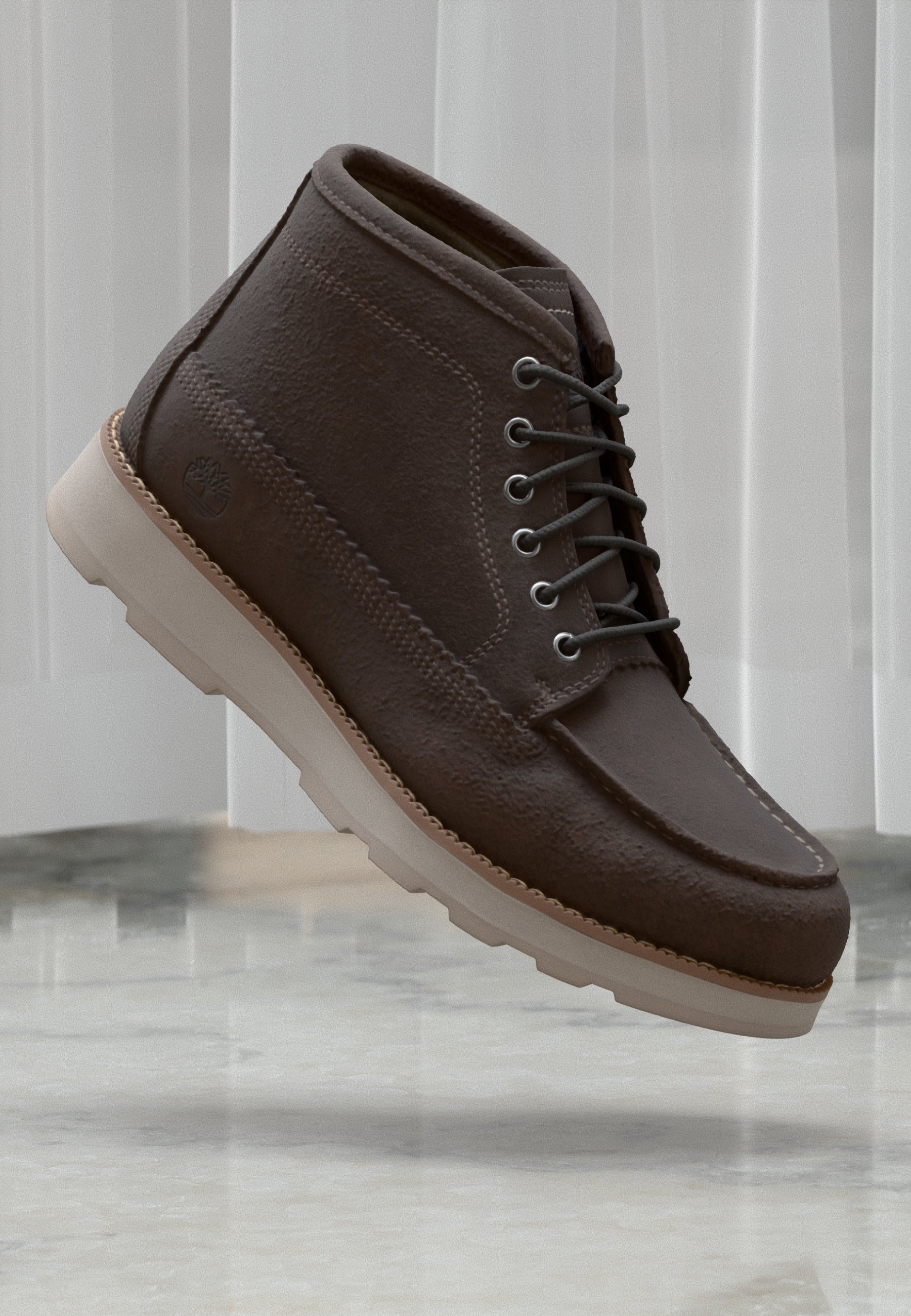 Timberland BRITTON MILLS - Botki sznurowane - ciemnobrązowe