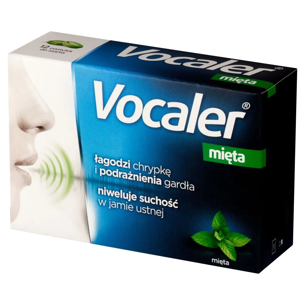 Vocaler Mięta, Pastylki do ssania