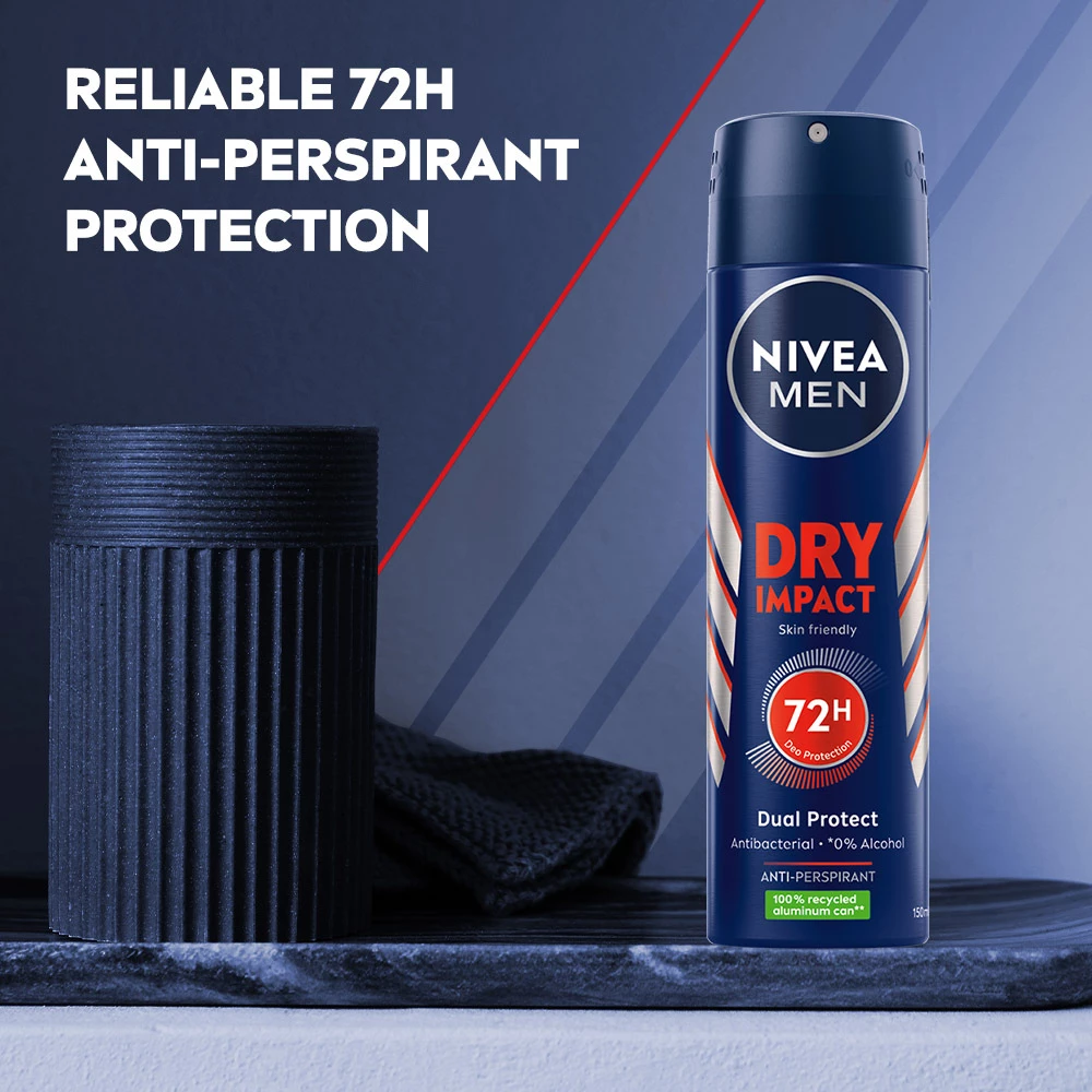 NIVEA Dry Impact dezodor spray 150 ml