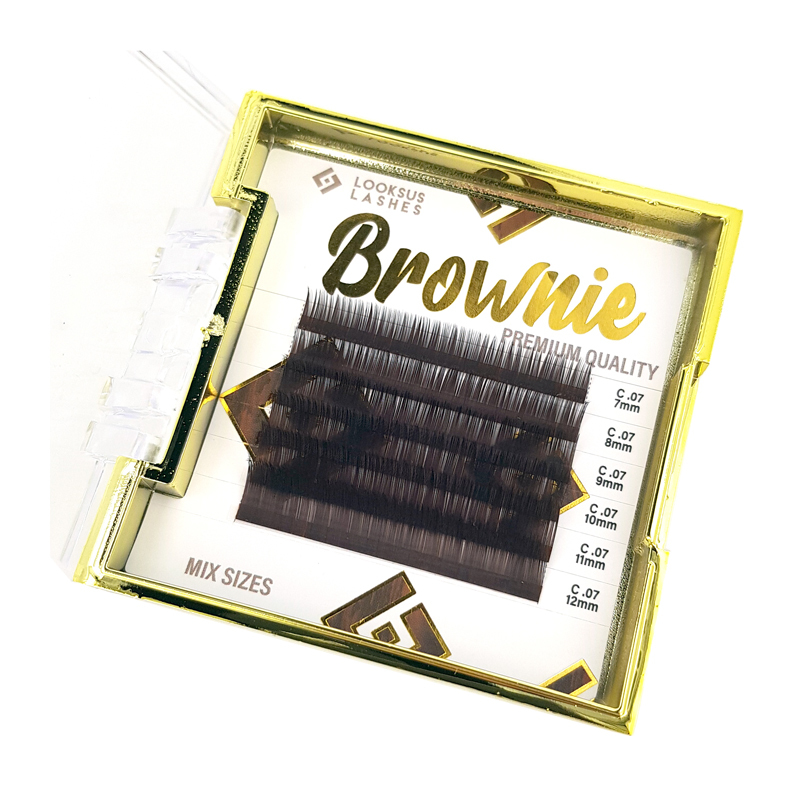 Looksus Lashes Brownie 0,07 Dark Chocolate
