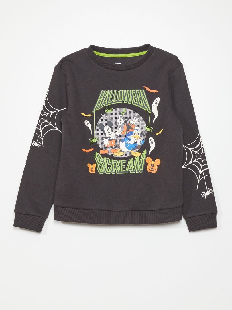 Disney 'Halloween' fleece sweatshirt - zwart